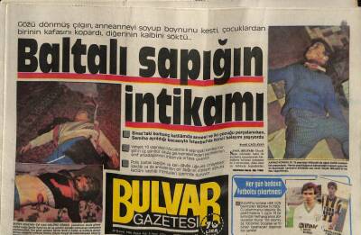 Bulvar Gazetesi 30 Kasım 1986 - Deniz Akbulut Assolistliği Duydu Filmi Yarım Bıraktı GZ62622 - 2
