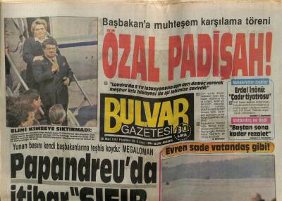 Bulvar Gazetesi 30 Mart 1987 - Hacettepe Tıp YÖKzede Oldu GZ70284 - 2