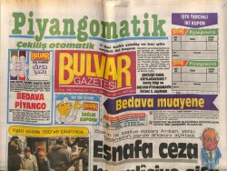 Bulvar Gazetesi 31 Ekim 1988 - Irak Askeri 2 Köylümüze Ateş Açtı GZ70239 - 1