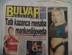 Bulvar Gazetesi 5 Ağustos 1998 Ceyda Hayatı Ti ye Alıyor - GZ44957 - 2