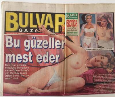 Bulvar Gazetesi 6 Kasım 1999 - Oryantal Efsanin İmza Günü GZ28589 - 1
