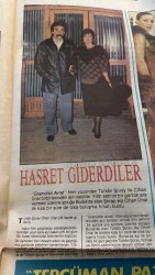 Bulvar Gazetesi 6 Mayıs 1987 - Barış Manço Ev Sahibi - Türkan Şoray İle Cihan Ünal Hasret Giderdiler GZ159262 - 2