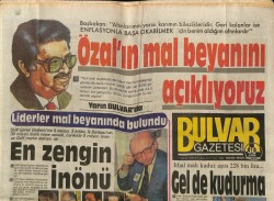 Bulvar Gazetesi 7 Ağustos 1986 - İzmir Limanında Bir Gemi Battı GZ62571 - 1