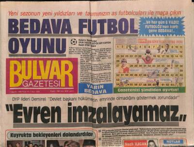 Bulvar Gazetesi 7 Ağustos 1988 - Gülnur Güler Evliliğin Tadını Çıkarıyor GZ89029 - 1