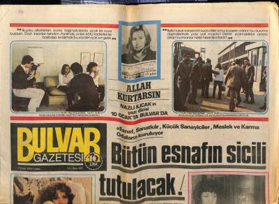 Bulvar Gazetesi 7 Ocak 1983 - Bütün Esnafın Sicili Tutulacak GZ61360 - 2