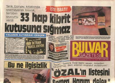 Bulvar Gazetesi 8 Haziran 1988 - Tarık Güryay , Kitabında İstemeyerek Büyük Tertibin İpucunu Verdi GZ81488 - 1