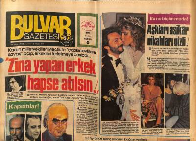 Bulvar Gazetesi 8 Kasım 1984 - Müjde Ar Konferans Verdi GZ77086 - 1