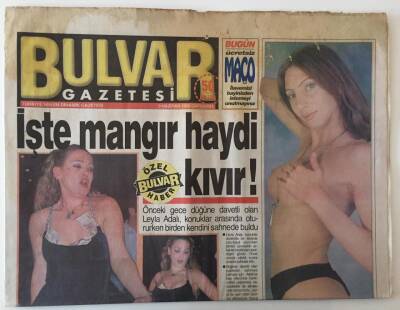 Bulvar Gazetesi 9 Haziran 1999 -Genç Neslin Sesi Suat Suna GZ28586 - 1