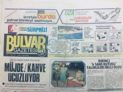 Bulvar Gazetesi 9 Mayıs 1982 - Yunanistanın Hevesi Kursağında Kalır GZ41888 - 1