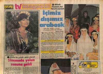 Bulvar Gazetesi Magazin Eki 1 Şubat 1985 - Gönül Yazar Dert Yandı GZ89051 - 1
