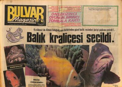 Bulvar Gazetesi Magazin Eki 11 Eylül 1983 - Magnumun Yeğeni Rakibi Oldu ! GZ94185 - 1