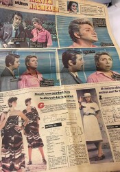 Bulvar Gazetesi Magazin Eki 14 Haziran 1984 - İnleyen Nağmeler Fotoromanı * Zeki Müren GZ94267 - 2