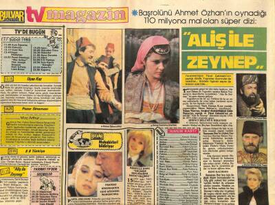 Bulvar Gazetesi Magazin Eki 17 Şubat 1985 - Serpil Çakmaklı Rol İcabı Geneleve Düştü GZ89043 - 1