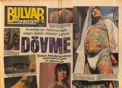 Bulvar Gazetesi Magazin Eki 7 Eylül 1983 - Amerika Ve Japonyadaki Salgın Bütün Dünyayı Sarıyor GZ94183 - 1