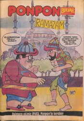 Bulvar Gazetesi Ponpon Dergisi Sayı 46 17 Nisan 1988 NDR82401 - Gökçekoleksiyon
