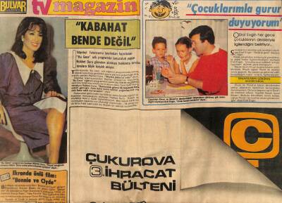 Bulvar Gazetesi Tv Magazin Eki 22 Ocak 1985 - Nükhet Duru Kendi İsteğimle Sunucu Oldum GZ81372 - 1
