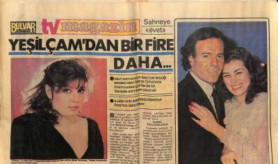 Bulvar Gazetesi Tv Magazin Eki 31 Ocak 1985 - Uğur Dündar Tv İçin Nabız Yokladı GZ81379 - 1