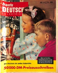 BUNTE DEUTSCH ILLUSTRIERTE Nr.52 26 Aralık 1959 Papst Johannes XXIII. , Friedensengel Jasmine, Emmy Göring NDR61983 - 2
