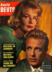 Bunte Deutsche Illustrierte 26 Mart 1960 - Schlager König Elvis Presley Kehrt Heim NDR83588 - Gökçekoleksiyon