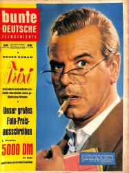Bunte Deutsche Illustrierte Nr.28 , 11.7.1959 O.W.Fischer NDR40015 - Gökçekoleksiyon