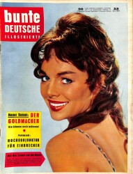 Bunte Deutsche Illustrierte Nr.32 , 8.8.1959 Neuer Roman Der Gold Macher NDR40019 - Gökçekoleksiyon