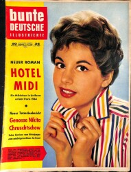 Bunte Deutsche Illustrierte Nr.36 5.9.1959 NDR40023 - Gökçekoleksiyon