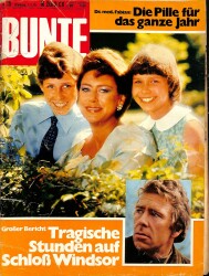 Bunte Illustrierte 1. 4. 1976 - Prinzessin Margaret, Elizabeth, Königin Silvia NDR85178 - Gökçekoleksiyon