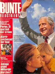 Bunte Illustrierte 15. 9. 1970 - Karin Jacobsen, Prinzessin Yasmina, Rita Hayworth NDR85175 - Gökçekoleksiyon