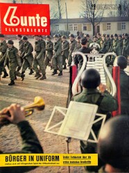 Bunte Illustrierte 1956 - Konrad Adenauer , Eva Pepon NDR85024 - Gökçekoleksiyon