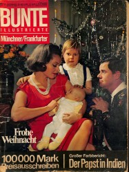Bunte Illustrierte 23 Dez 1964 - Brigitte Bardot, Mutter Brigitte Und Sohn Nicolas NDR85152 - Gökçekoleksiyon
