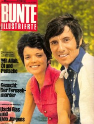 Bunte Illustrierte 25. 6. 1969 - Prinzessin Gabriella, König Umberto NDR85150 - Gökçekoleksiyon