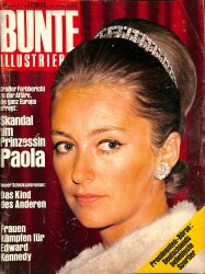 Bunte Illustrierte 27. 10. 1970 - Prinzessin Paola, Jimi Hendrix, Janis Joplin, Brian Jones NDR85164 - Gökçekoleksiyon
