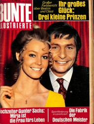 Bunte Illustrierte 3. 12. 1969 - Gaby Fuchs, Barbra Streisand NDR85177 - Gökçekoleksiyon