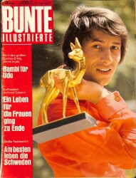 Bunte Illustrierte Nr 28 7 Temmuz 1970 - Alain Delon, Ratna Dewi NDR83755 - Gökçekoleksiyon