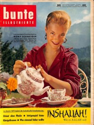 Bunte Illustrierte Nr.40 4.10.1958 NDR40038 - Gökçekoleksiyon