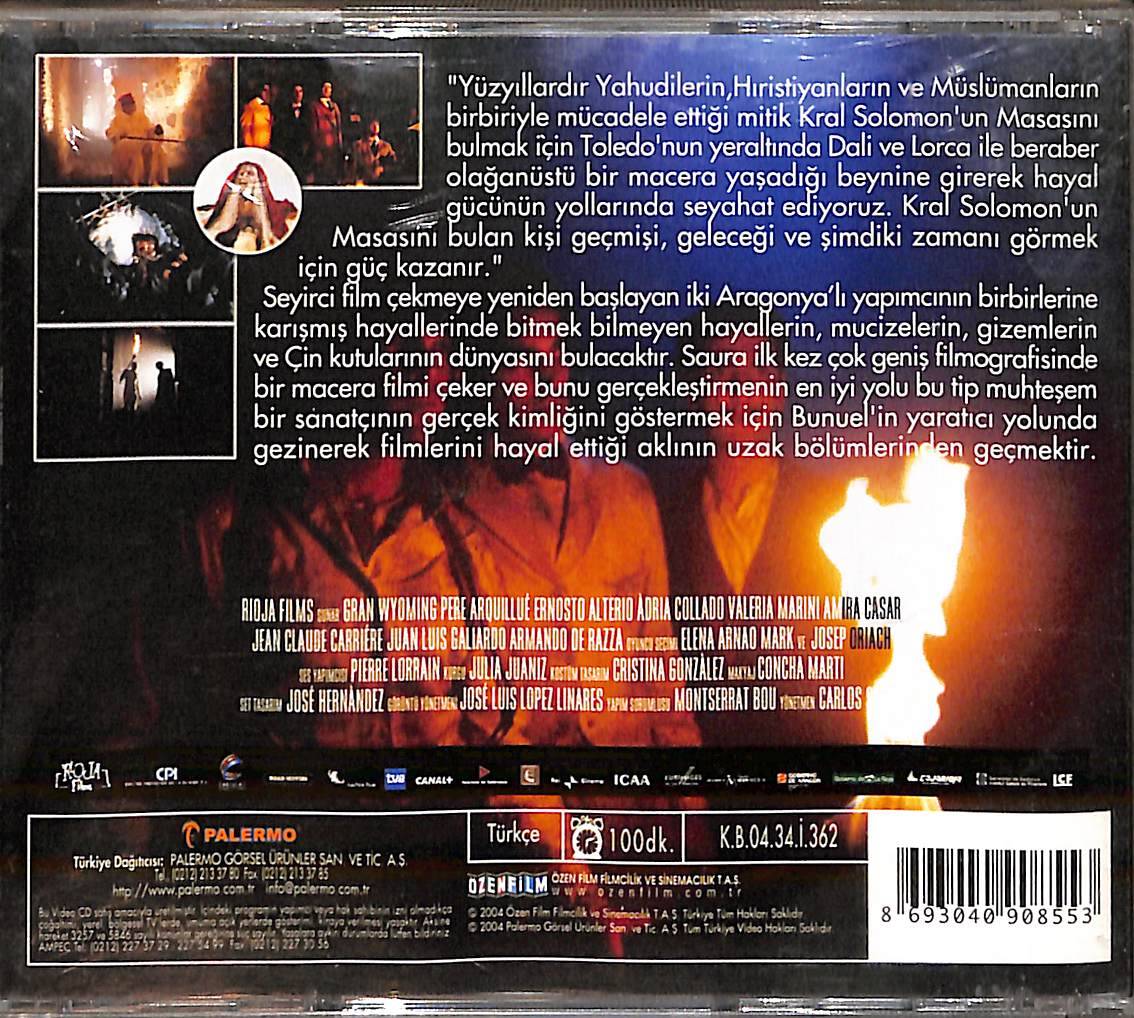 Bunuel ve Hz.Süleyman'ın Masası (2001) Orijinal VCD Film VCD28359 - 2