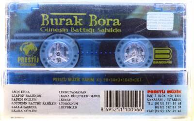Burak Bora - Güneşin Battığı Sahilde Kaset (İkinci El) KST4904 - 4