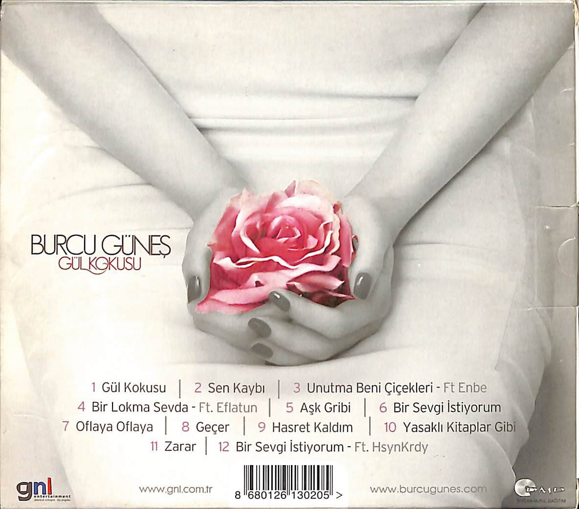 Burcu Güneş - Gül kokusu CD (İkinci El) CD4104 - 2
