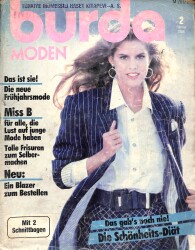 BURDA Dergisi Şubat 1988 Sayı 2 - Paftası Mevcuttur NDR88119 - Gökçekoleksiyon