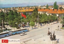 Burdur Eski Kartpostal KRT10443 - Gökçekoleksiyon