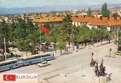 Burdur Eski Kartpostal KRT10443 - 1