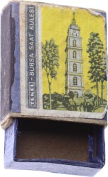 Bursa Saat Kulesi Malazlar Eski Kibrit Kutusu AOB2205 - 5