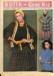 Butik - Genç Kız Dergisi - Ediz Hun Yine Hayır Dedi - Erkin Koray (Paftası Mevcuttur) NDR79728 - Gökçekoleksiyon