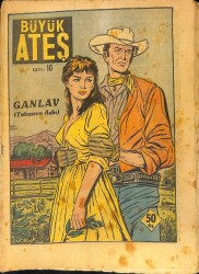Büyük Ateş Sayı : 10 - Ganlav (Tabanca Aşkı) NDR91200 - Gökçekoleksiyon