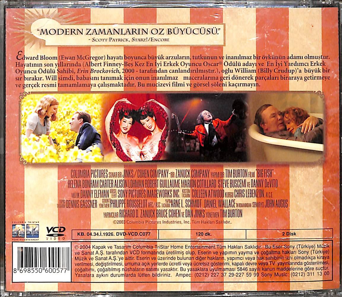 Büyük Balık – Big Fish (2003) Orijinal VCD Film VCD28565 - 2