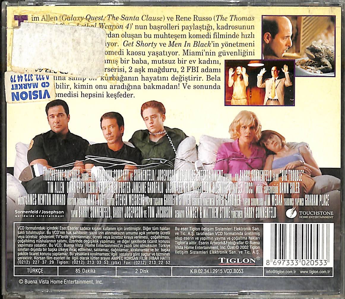 Büyük Bela – Big Trouble (2002) Orijinal VCD Film VCD28176 - 2