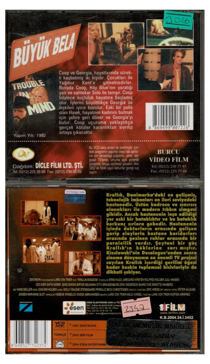 Büyük Bela Krallık IV - 2 Adet VCD Film VCD1267 - 2