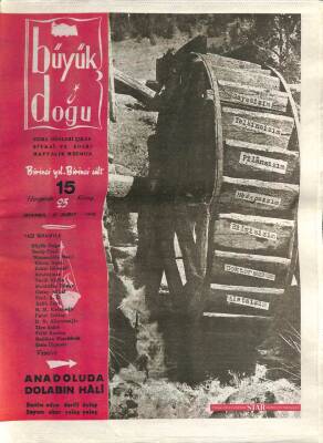 Büyük Doğu Dergisi (büyükdoğu dergisi) - TIPKIBASIM - Sayı 15 - BİRİNCİ YIL BİRİNCİ CİLT - 8 ŞUBAT 1946 NDR73847 - 1