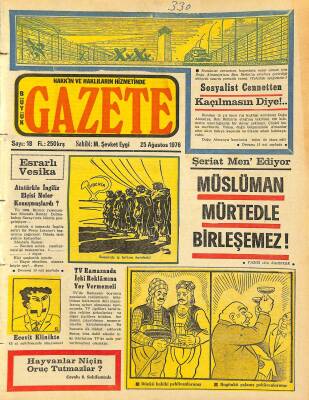 Büyük Gazete Gazetesi 25 Ağustos 1976 - Atatürkle İngiliz Elçisi Neler Konuşmuşlardı ? GZ115676 - 1