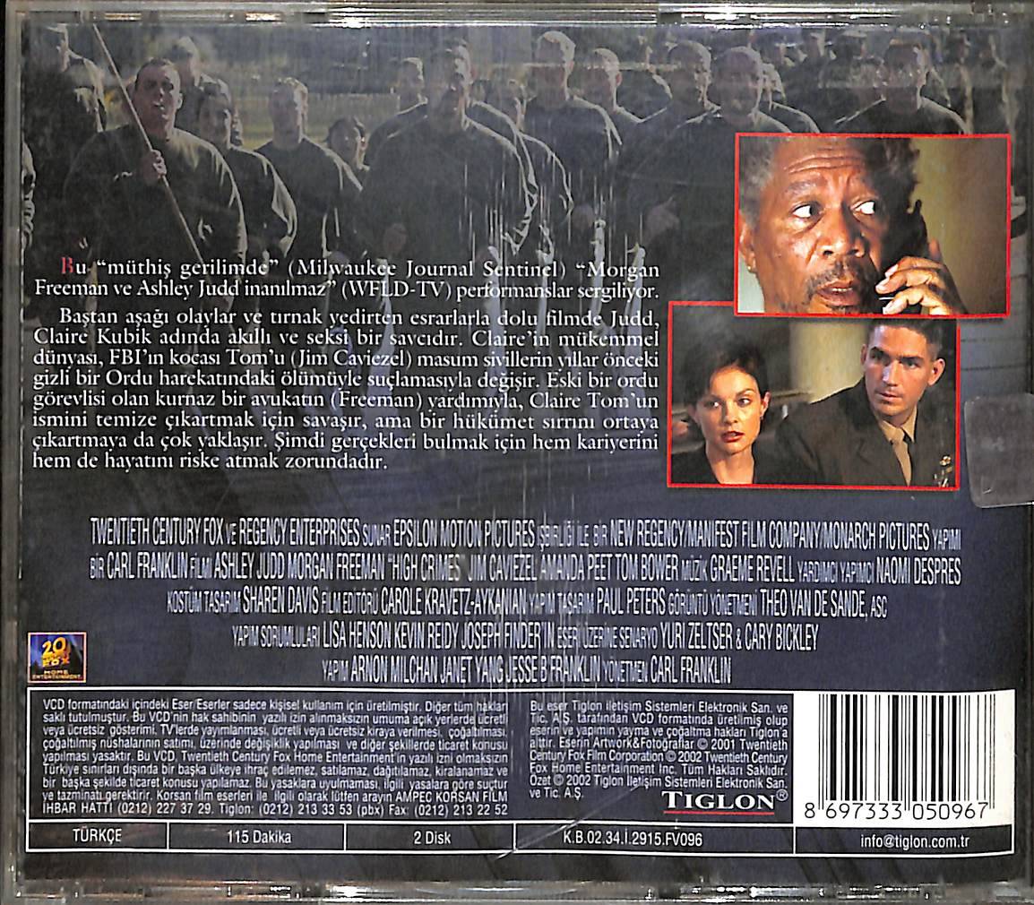 Büyük Günahlar - High Crimes (2002) VCD Film VCD28938 - 2
